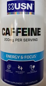 تصویر کافئین ۱۰۰ عددی یو اس ان CAFFEINE USN