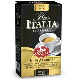 تصویر قهوه ایتالیا ساکوئلا100% عربیکا 250 گرم | Italia Coffee 