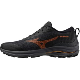 تصویر کتونی میزانو‌ مدل Wave rider GTX مشکی اورجینال سایز ۴۱ تا ۴۷ - سایز ۴ Mizuno Wave rider GTX