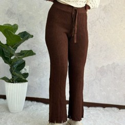 تصویر شلوار بافت وارداتی میله ای 