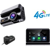 تصویر دوربین خودرو اینفینیتی P85 دو دوربین ۲K با قابلیت ۴G و GPS 