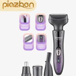 تصویر ماشین اصلاح زنانه کیمی مدل KM7114 چهار کاره 