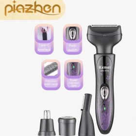 تصویر ماشین اصلاح زنانه کیمی مدل KM7114 چهار کاره 