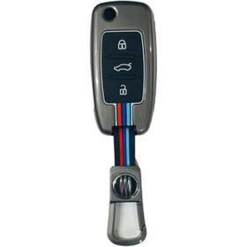 تصویر کاور ریموت فلزی سمند تاشو 