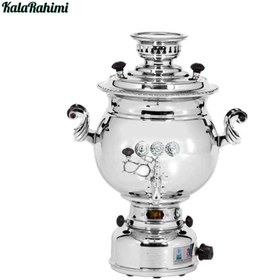 تصویر سماورگازی 15 لیتری صدفی برادران سیفی 15 liter Sadafi samovar Bradaran Seifi