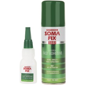 تصویر چسب ۱۲۳ سوما فیکس مدل S661 حجم ۱۰۰ میلی لیتر Soma Fix S661 123 Adhesive 100 ml