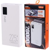 تصویر پاور بانک اوفی مدل PB-04 با ظرفیت 20000 میلی آمپر ساعت Ofyi PB-04 PD 20W 20000mAh Power Bank