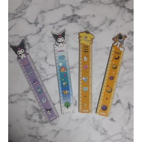 تصویر خط کش چوبی 