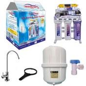 تصویر دستگاه تصفیه آب سافت واتر موتور تایوانی ۷ مرحله 
