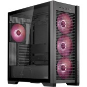 تصویر کیس کامپیوتر ایسوس TUF Gaming GT302 ARGB Mid Tower مشکی ASUS TUF Gaming GT302 ARGB Mid Tower Black Computer Case
