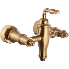 تصویر شیر توالت البرز روز مدل پرستیژ ا Alborzrooz gold mate-Prestige toilet tap Alborzrooz gold mate-Prestige toilet tap