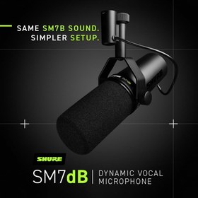 تصویر میکروفون داینامیک شور Microphone SHURE SM7DB Microphone SHURE SM7DB