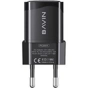 تصویر شارژر دیواری تایپ‌سی فست شارژ باوین BAVIN 20W PD Wall Travel Mobile Phone Adapter Fast Charger PC251Y 