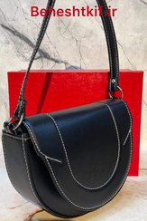 تصویر کیف دوشی زنانه زارا مدل بنیتا از چرم مصنوعی 