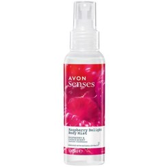 تصویر بادی میست تمشک آون Avon Senses Raspberry Delight bodymist