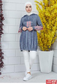 تصویر مانتو زنانه برند Setrms رنگ لاجوردی کد ty91399290 