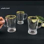 تصویر نیم لیوان لب طلا بلینک مکس 