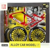 تصویر کیت ساختنی دوچرخه فلزی مدل Metal Construction Bike 