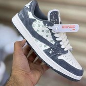 تصویر کفش نایکی ایر جردن تراویس اسکات لویی ویتون 