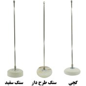 تصویر پایه و میله پرچم رومیزی 