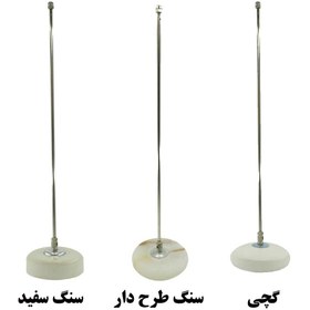 تصویر پایه و میله پرچم رومیزی 