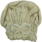 تصویر حوله کلاهی نانو پولیشی وارداتی ضد حساسیت 