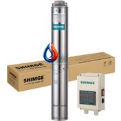 تصویر پمپ شناور 191 متری سایز 2 اینچ شیمجه 