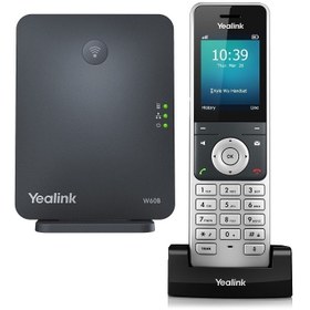 تصویر تلفن تحت شبکه بیسیم دکت یالینک مدل Yealink W60P ا Yealink W60P Duct Wireless Phone Yealink W60P Duct Wireless Phone