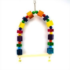 تصویر تاب عروس هلندی چوبی 