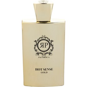 تصویر ادوپرفیوم مردانه پاکورکا مدل Hot Sense Gold حجم 100 میلی لیتر Pacoroca Hot Sense Gold Eau De Parfum For Men 100 ml