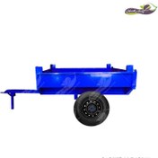 تصویر تریلی کوچک تراکتور کشاورزی Tractor-Mounted Mini Trailer