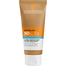 تصویر لوسیون ضد آفتاب آبرسان با +SPF50 مدل آنتلیوس لاروش پوزای 