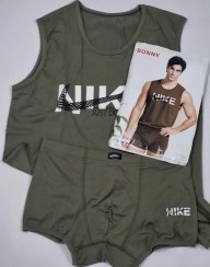 تصویر ست حلقه و شورت نیم پا سایز لارج /ایکس لارج/دوایکس لارج 