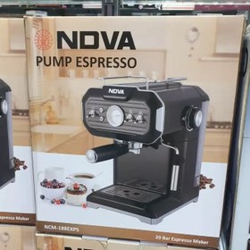 تصویر اسپرسوساز ندوا مدل NCM-188EXPS ا NDVA NCM-188EXPS espresso maker NDVA NCM-188EXPS espresso maker