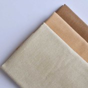 تصویر پارچه لینن نخ (طیف کرم) 