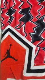 تصویر شلوارک بسکتبال مردانه Jordan قرمز 