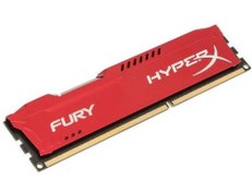 تصویر رم کامپيوتر کينگستون مدل HyperX Fury DDR3 1600MHz CL10 ظرفيت 4 گيگابايت ا Kingston HyperX Fury 4GB DDR3 1600MHz CL10 Singl Kingston HyperX Fury 4GB DDR3 1600MHz CL10 Singl
