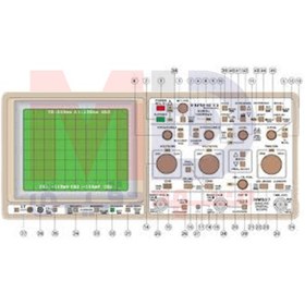 تصویر اسیلوسکوپ 50 مگاهرتز دو کاناله رومیزی هامگ مدل Hameg HM 507 