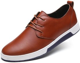 men's casual oxford shoes breathable flat fashion sneakers