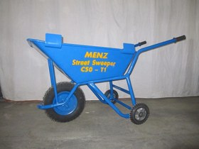 تصویر خرید فرغون سه چرخ و 2 حالته مجهز پاکبانی و فضای سبزMENZ. Buy a three-wheeled, two-position handcart equipped with a cleaning and green space equipment, MENZ.