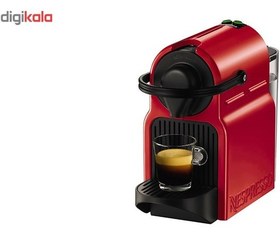 تصویر Nespresso دستگاه قهوه قرمز C40 INISSIA Nespresso Inissia C40 Red Kahve Makinesi