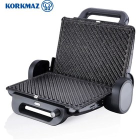 تصویر ساندویچ ساز و گریل کرکماز ترکیه مدل Tostema A810 - قرمز Korkmaz Tostema Midi Toast Machine A810