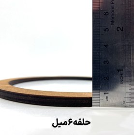 تصویر حلقه چوبی ماندلا 