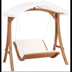 تصویر تاب چوبی روشا 