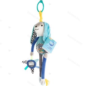 تصویر اسباب بازی عروسک جغجغه ای گوش دراز کانپول Canpol 