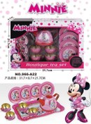 تصویر اسباب بازی مدل ست چایخوری میکی موس طرح فلزی کد 12-966 