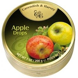 تصویر Cavendish & Harvey آبنبات سیب 200 گرمی 