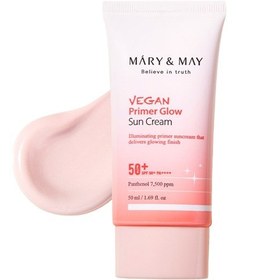 تصویر ضد آفتاب پرایمر گلو مری اند می Mary & May Vegan Primer Glow Sun Cream