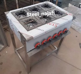 تصویر کته پز ۱۲ شعله صنعتی S1215