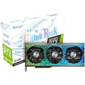 تصویر کارت گرافیک Palit RTX 3070 GameRock OC 8GB 